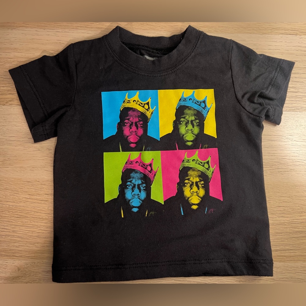 Baby 12 month, Notorious BIG t-shirt